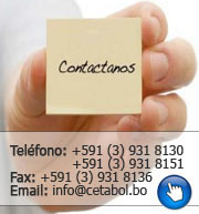 Contáctenos Cetabol